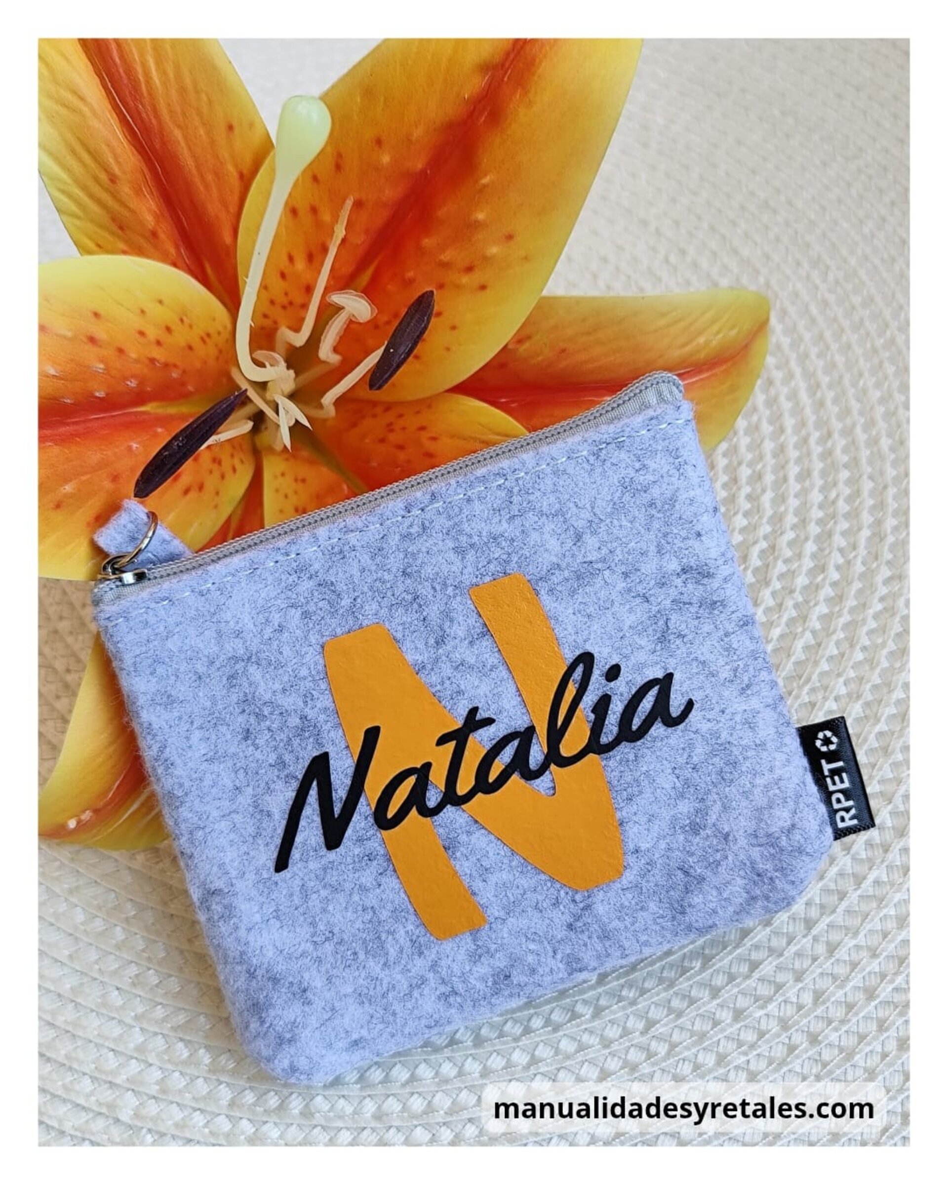 Monedero personalizado fieltro - 3