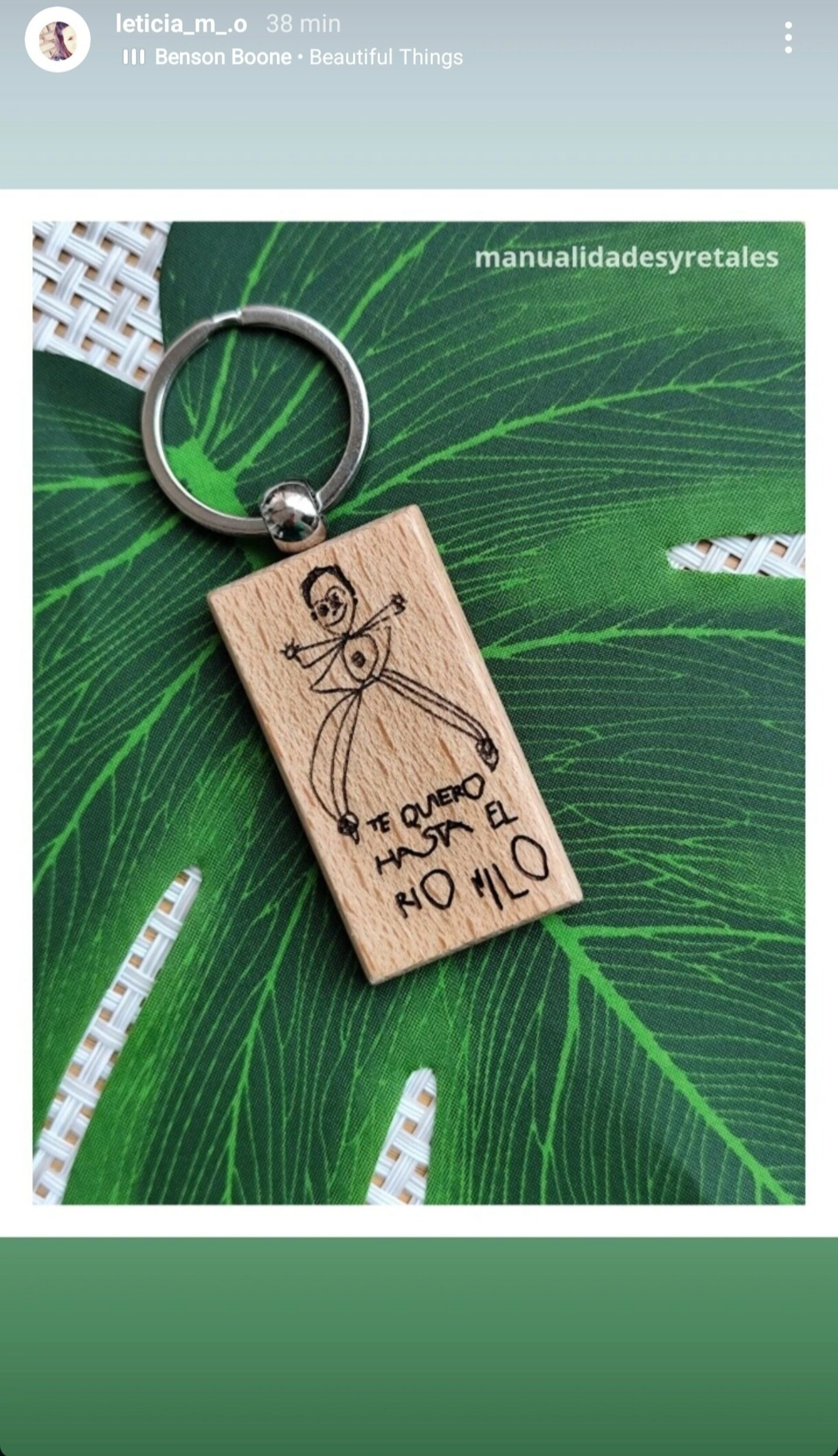 Llavero personalizado dibujo hijo - 2