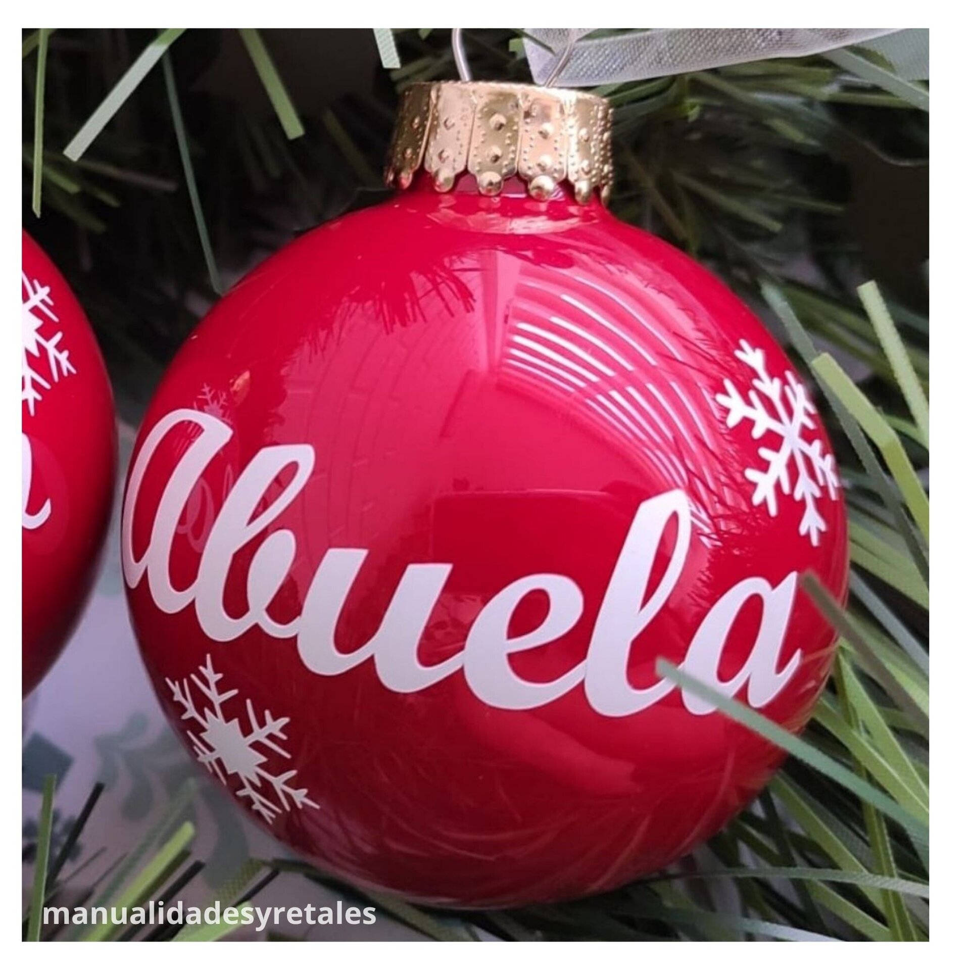 Bolas de Navidad abuelos - 2
