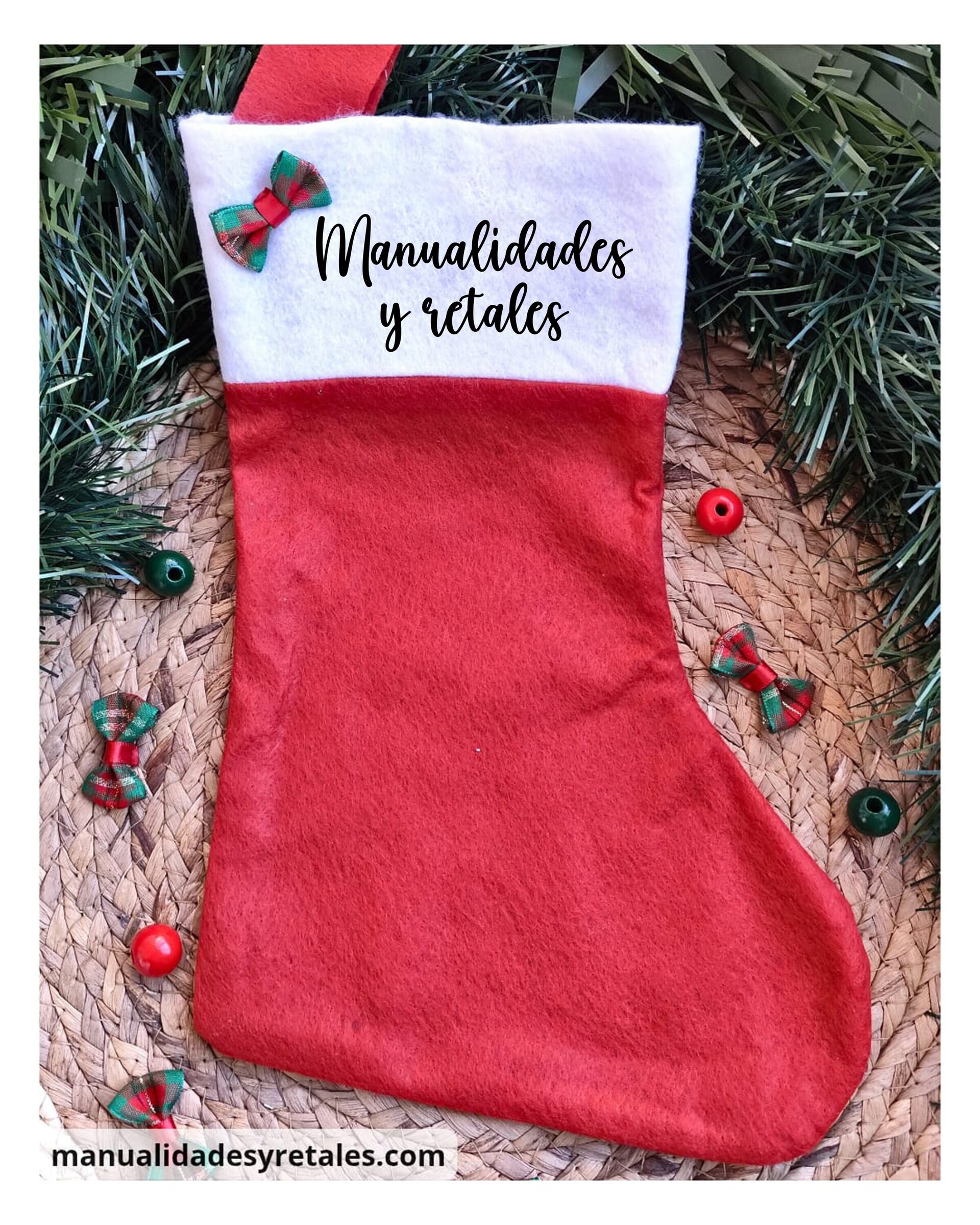 Calcetín navideño personalizado - 4