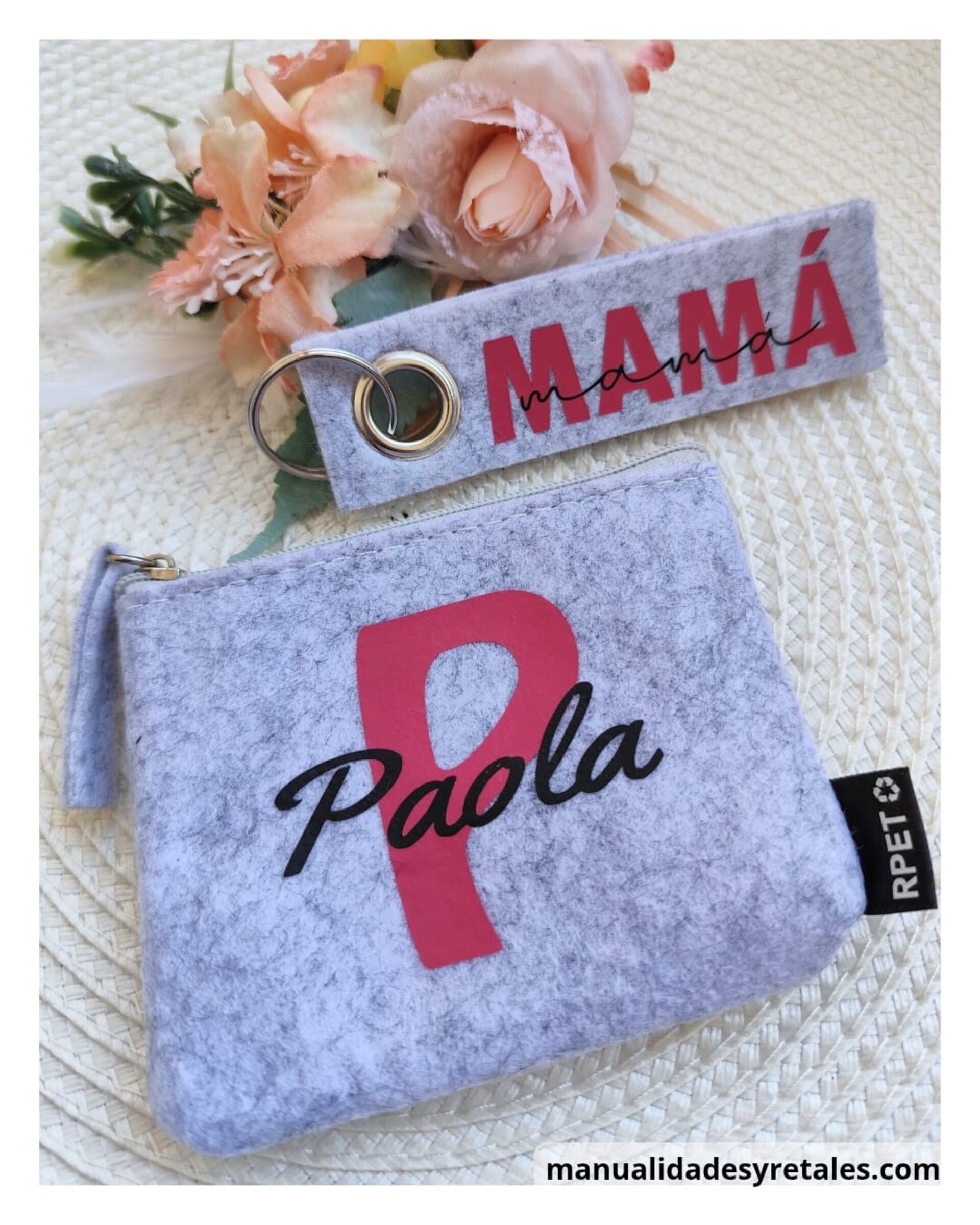 Monedero de fieltro personalizado - 8
