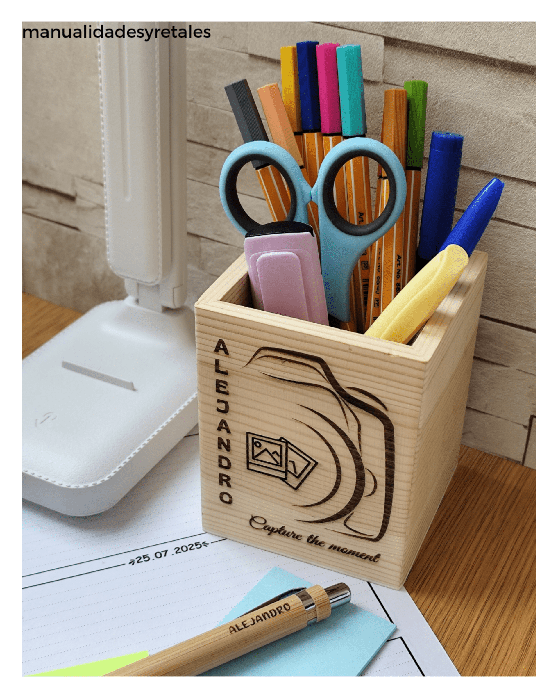 Portalapiceros personalizado - 2