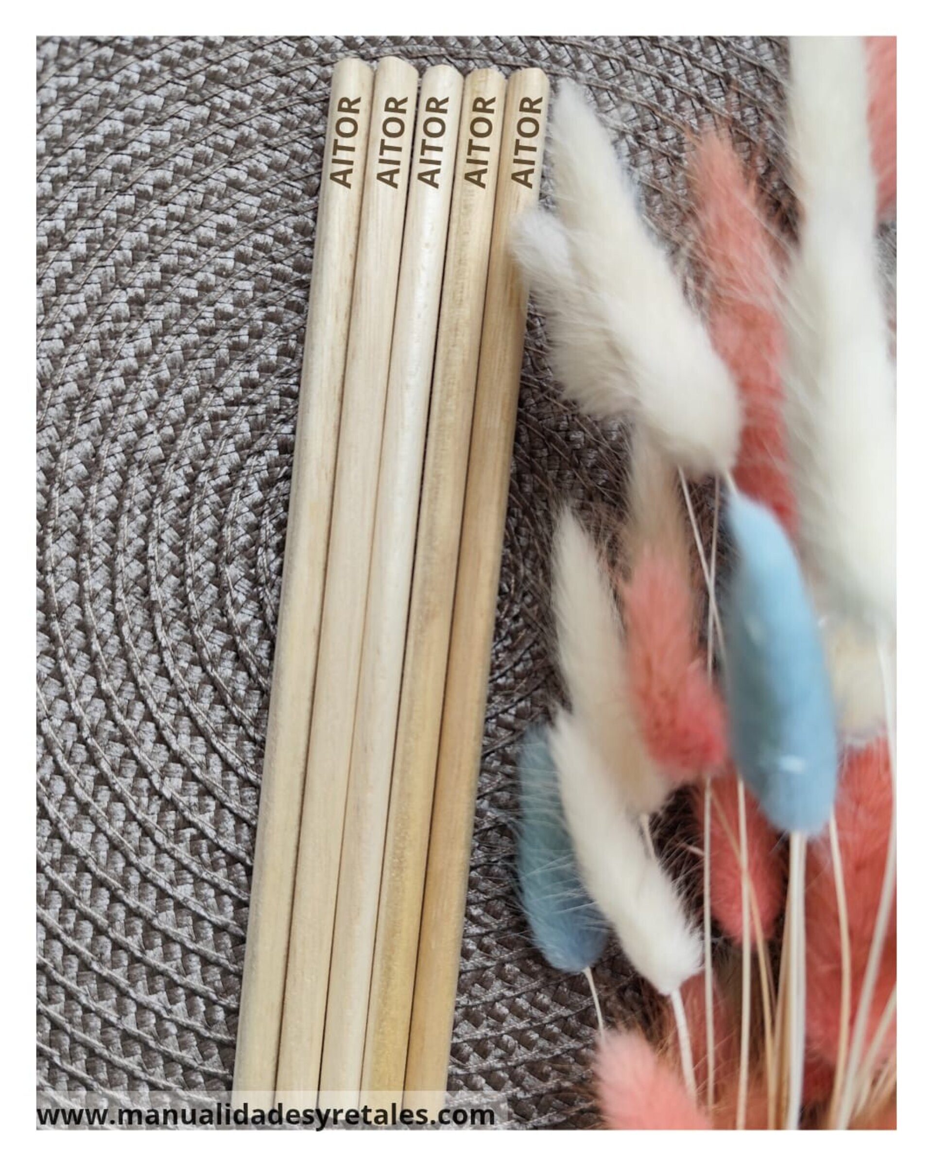 Lapiceros personalizados madera - 3