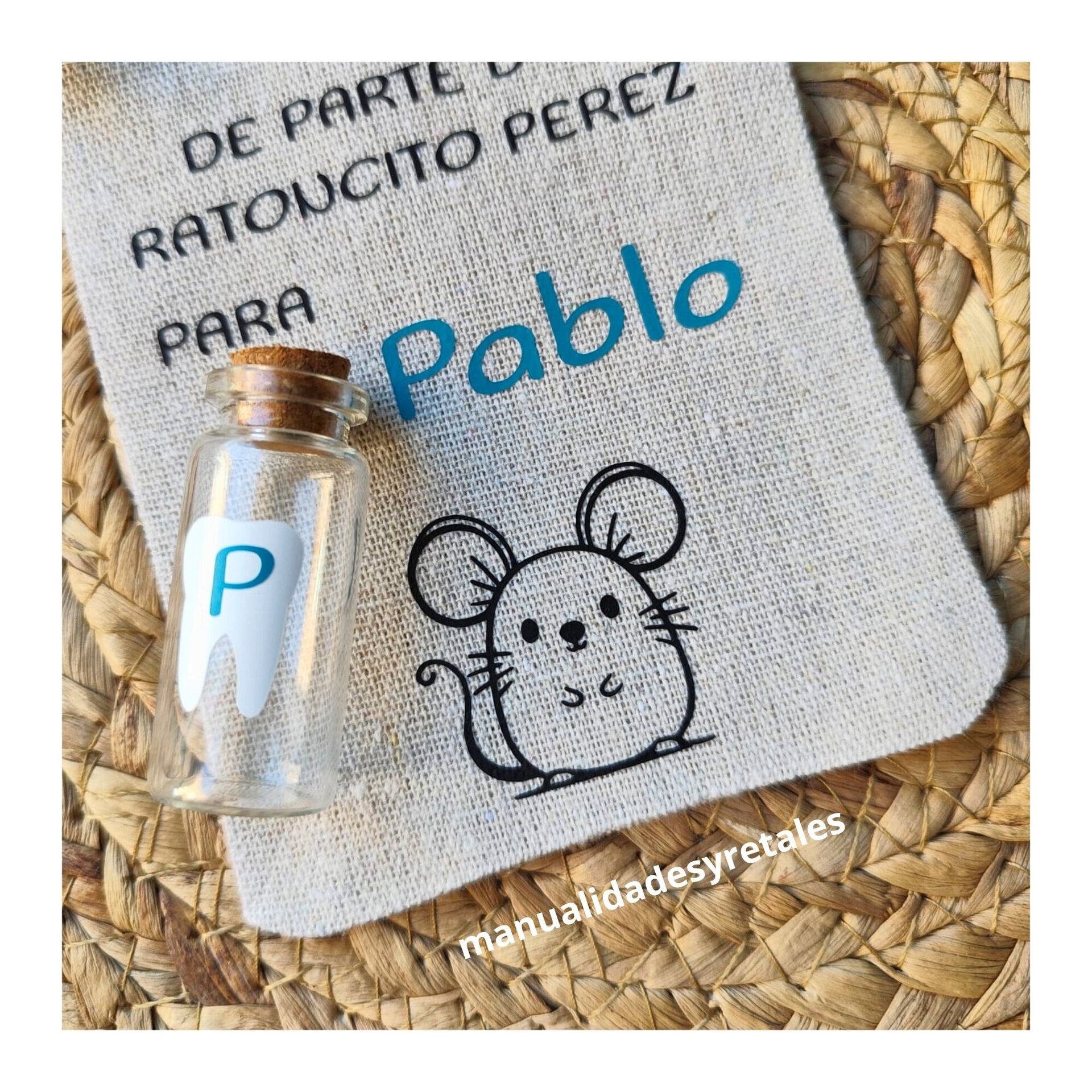 Saquito y frasco Ratoncito Pérez - 2