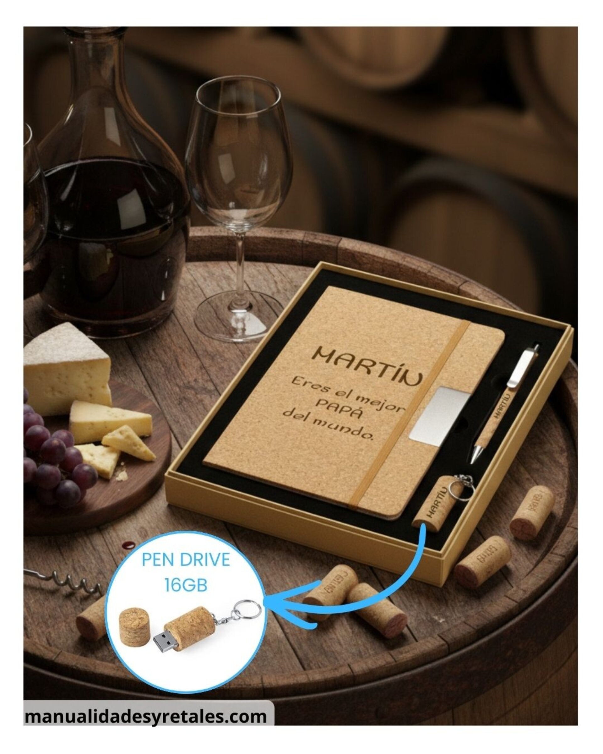 Set cuaderno+boli+USB - 6