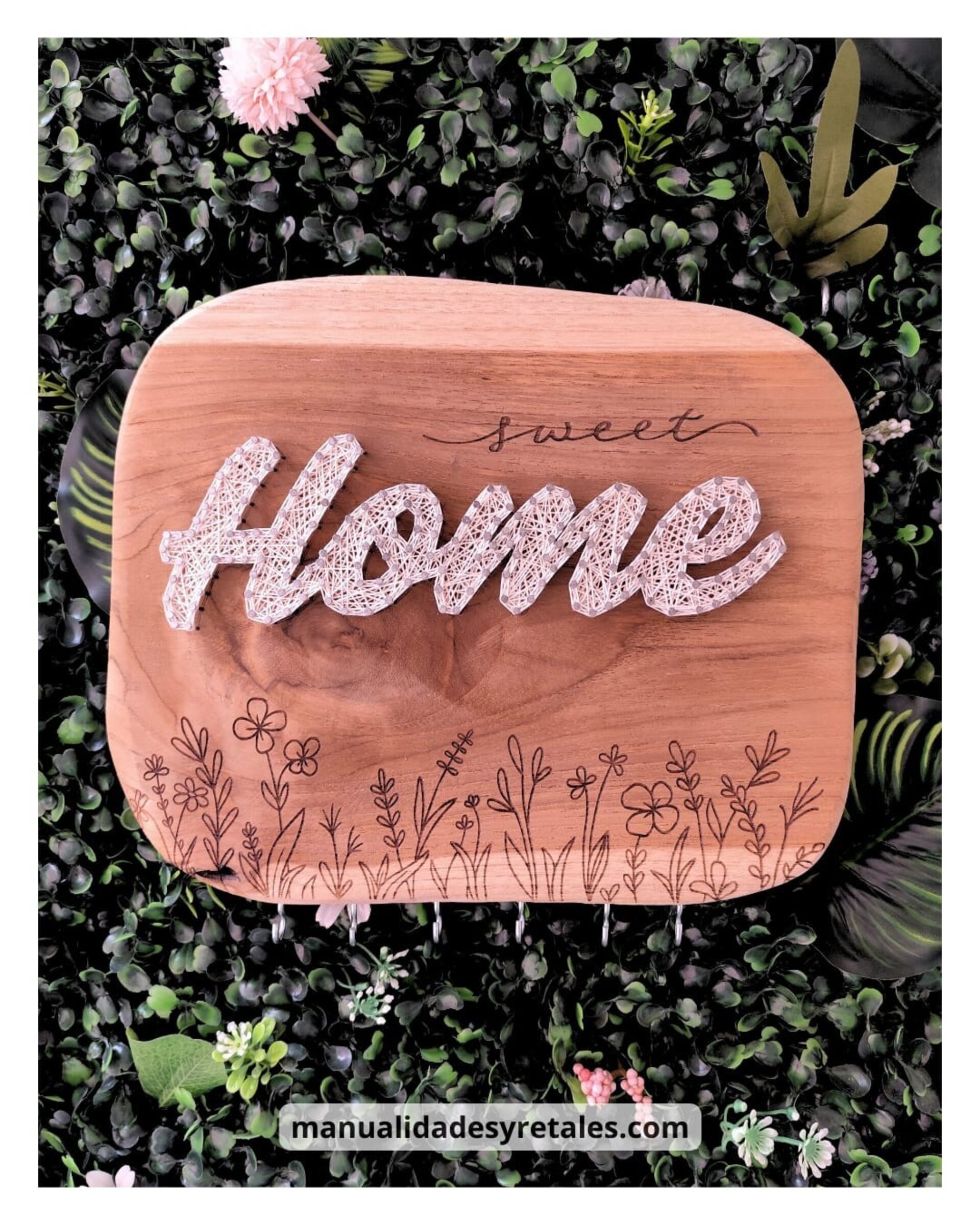 Cuelga llaves Sweet home hilorama - 2