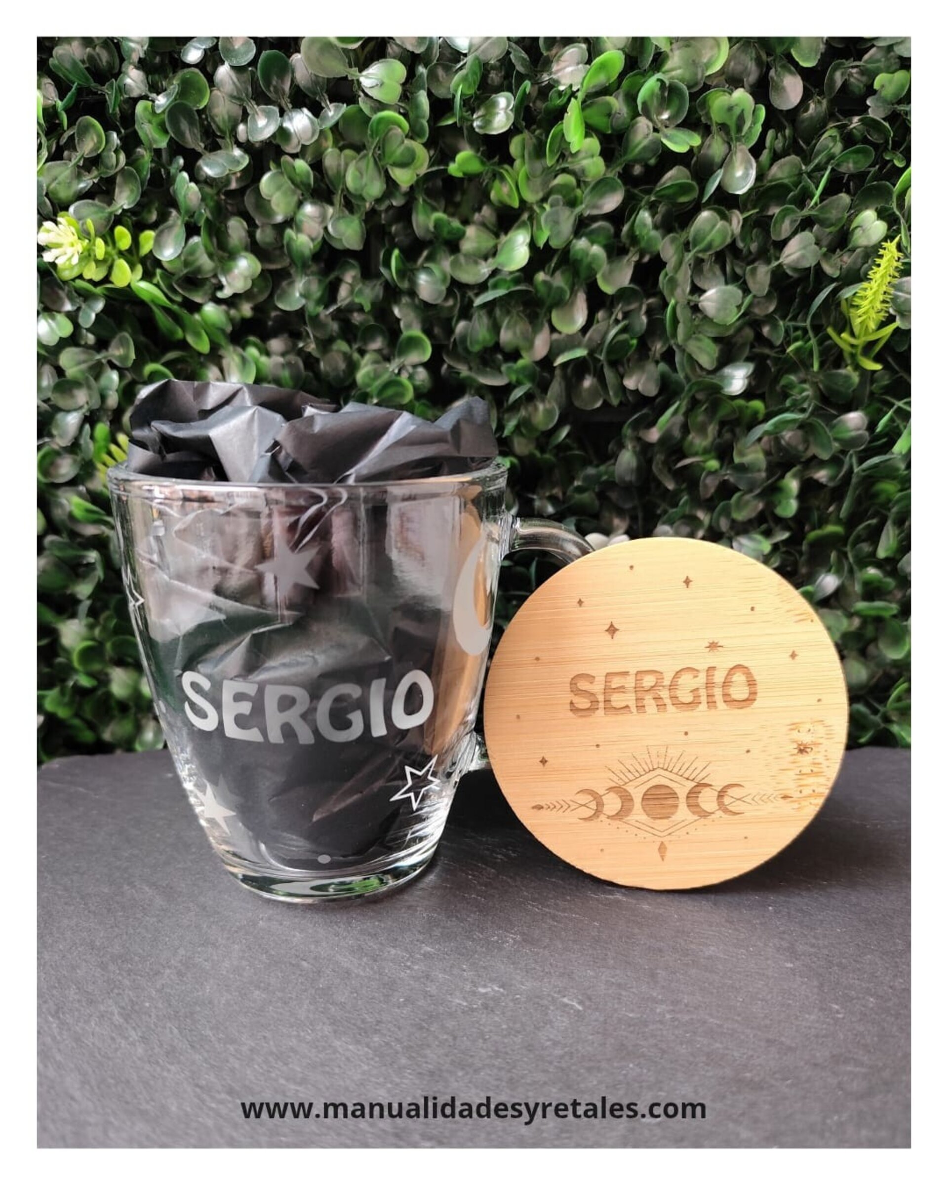 Pack taza + posavasos - 2