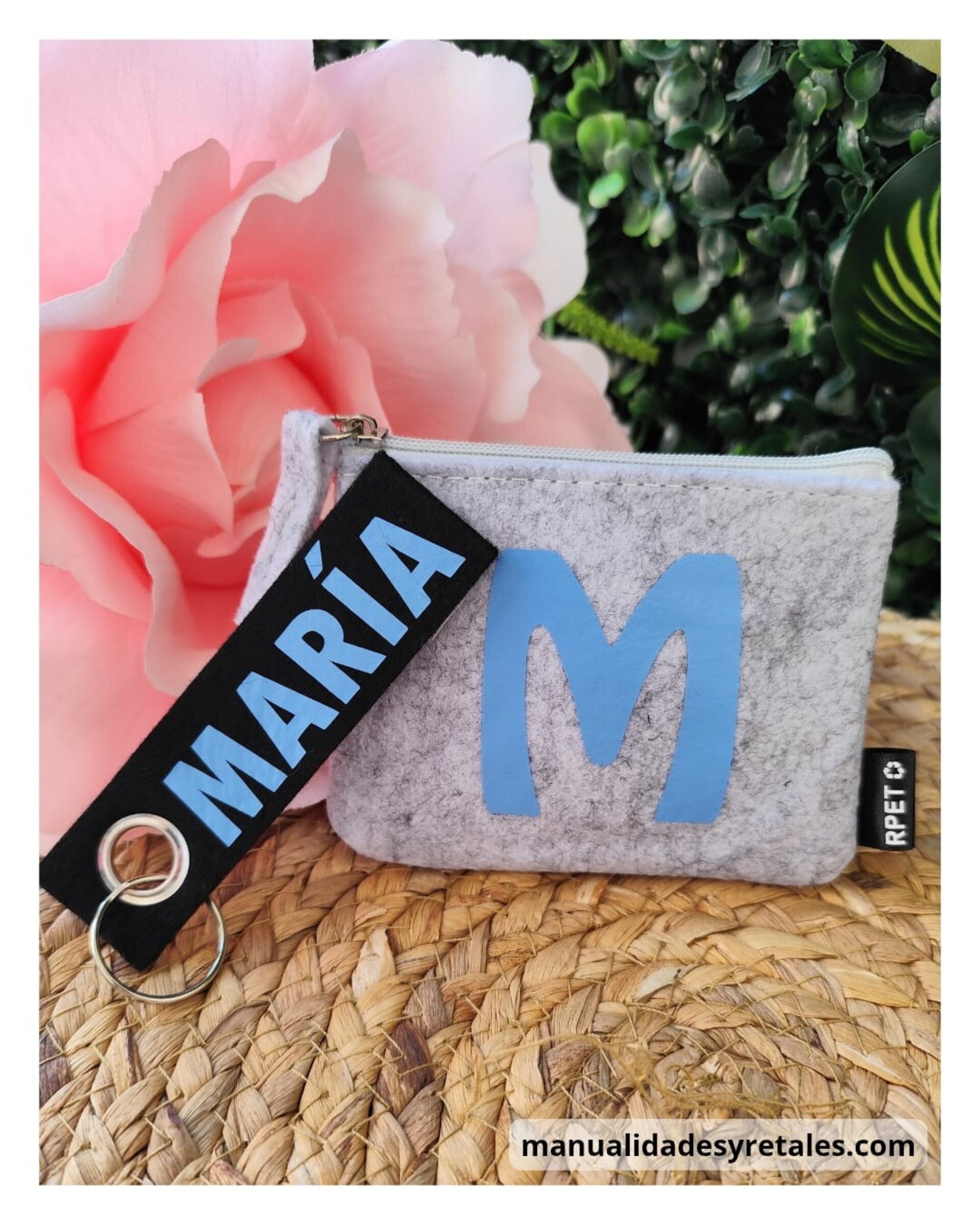 Monedero de fieltro personalizado - 7