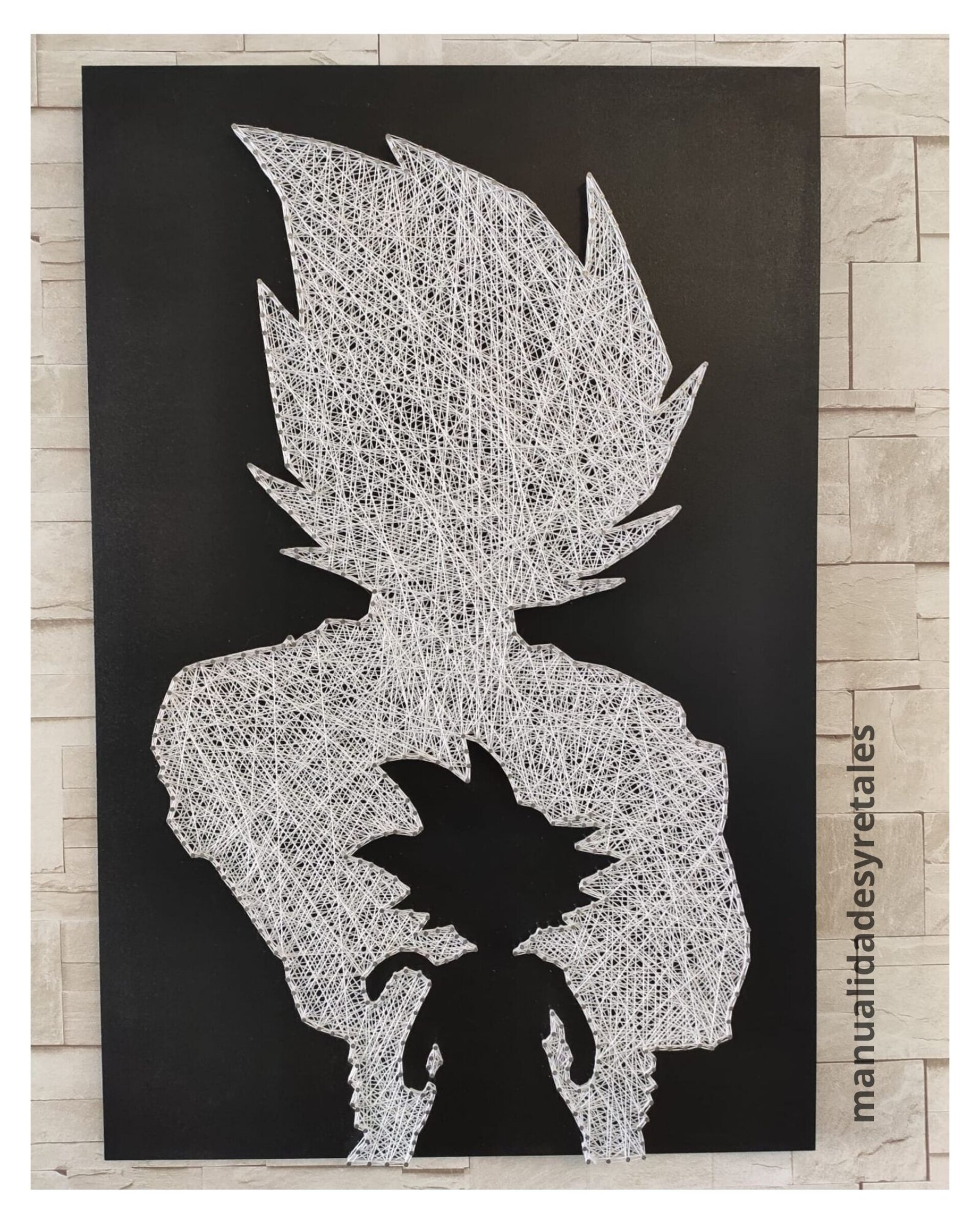 Hilorama estilo Goku super sayajin y niño - 2