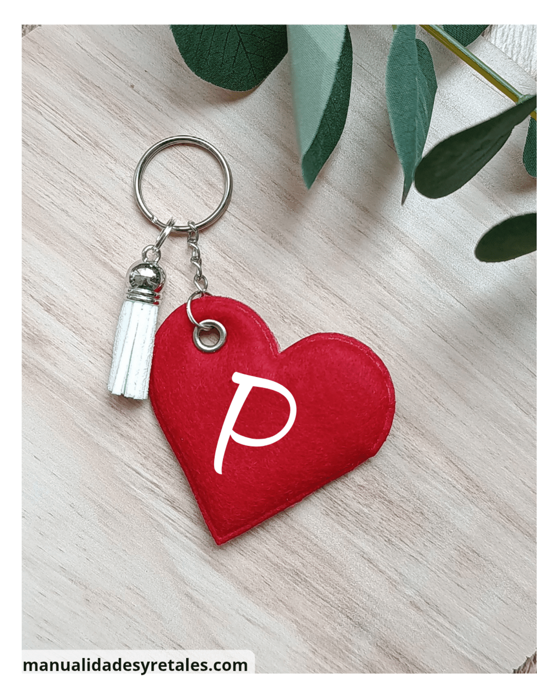 Llavero corazón personalizado - 2