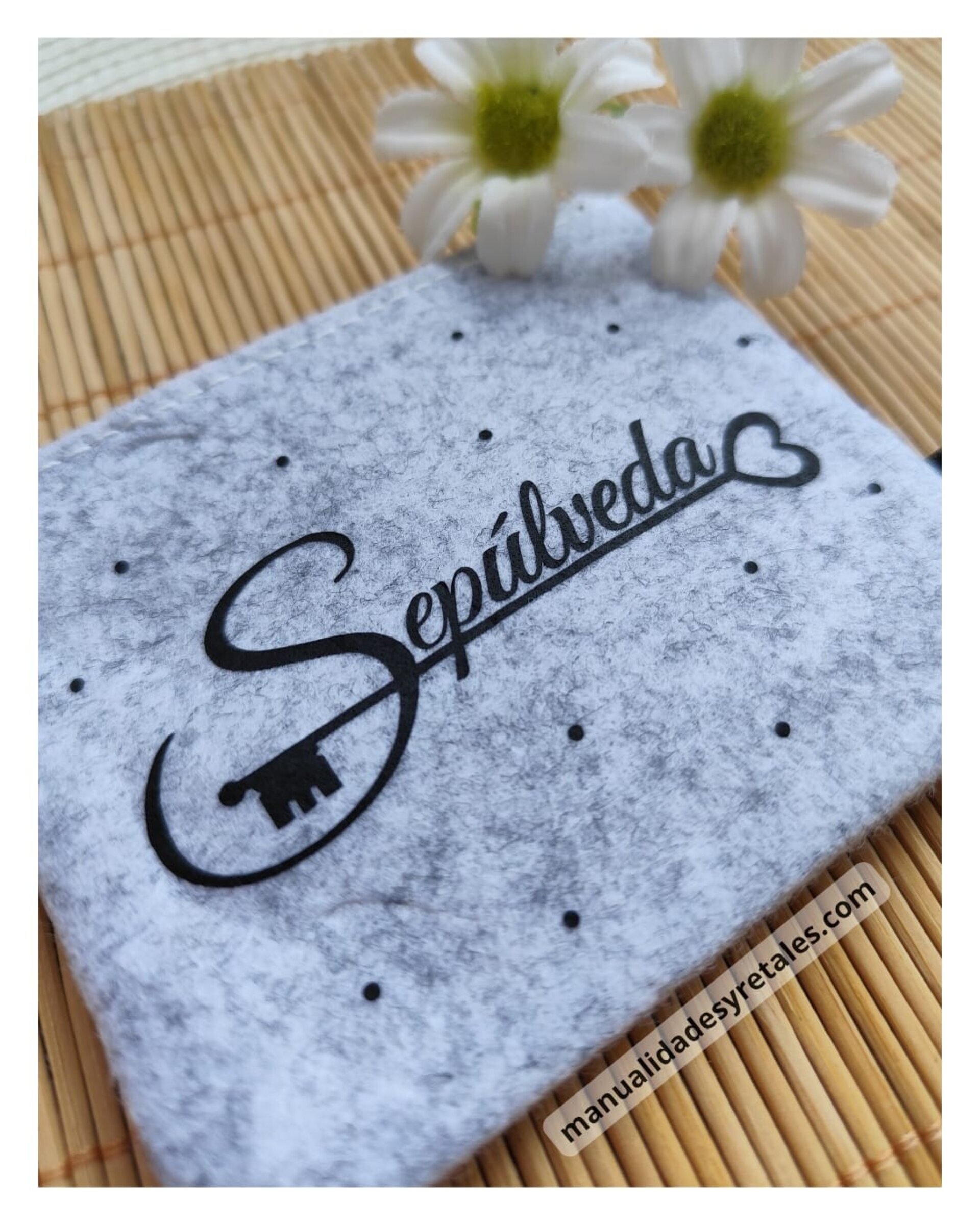 Monedero de fieltro personalizado - 5