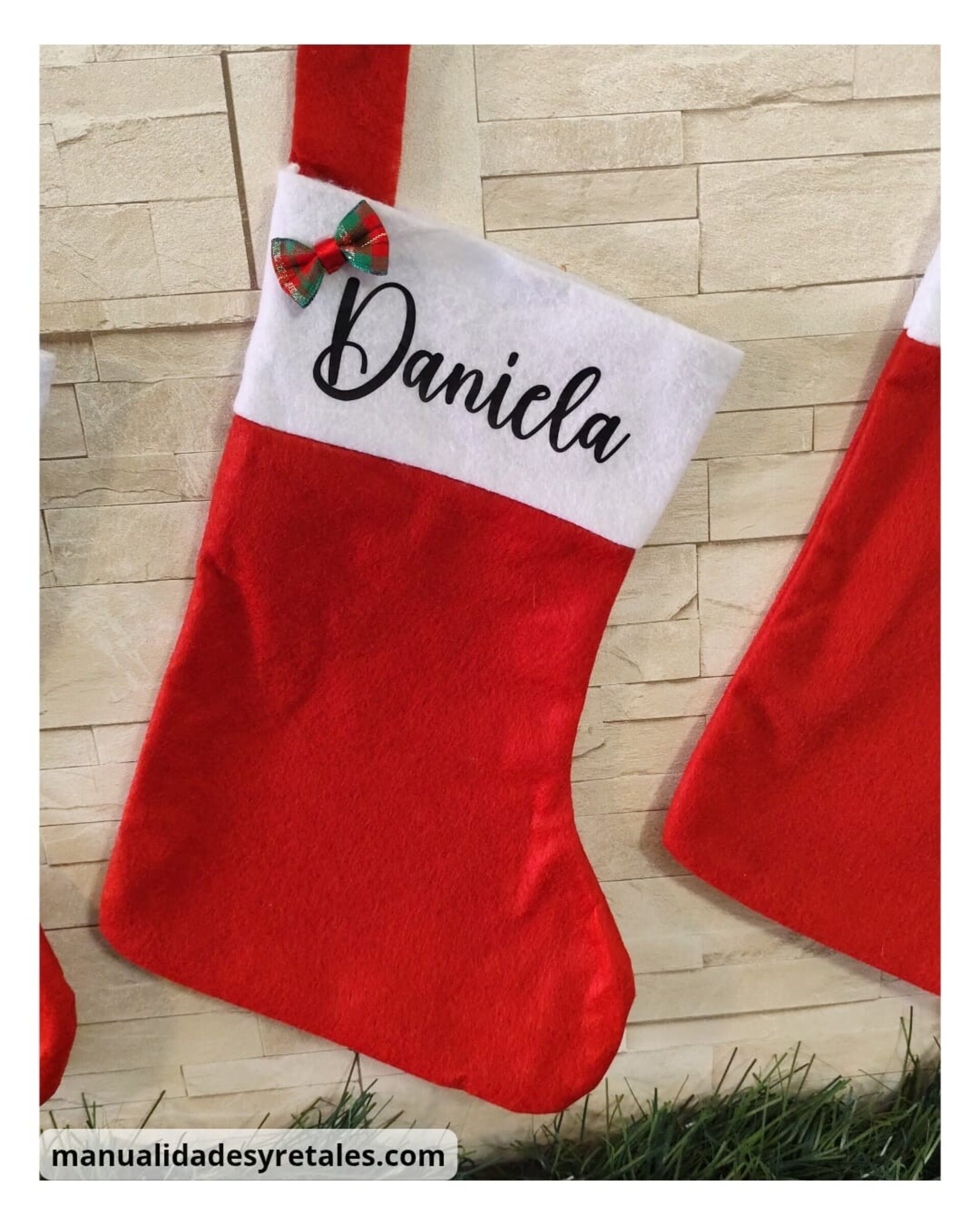 Calcetín navideño personalizado - 5