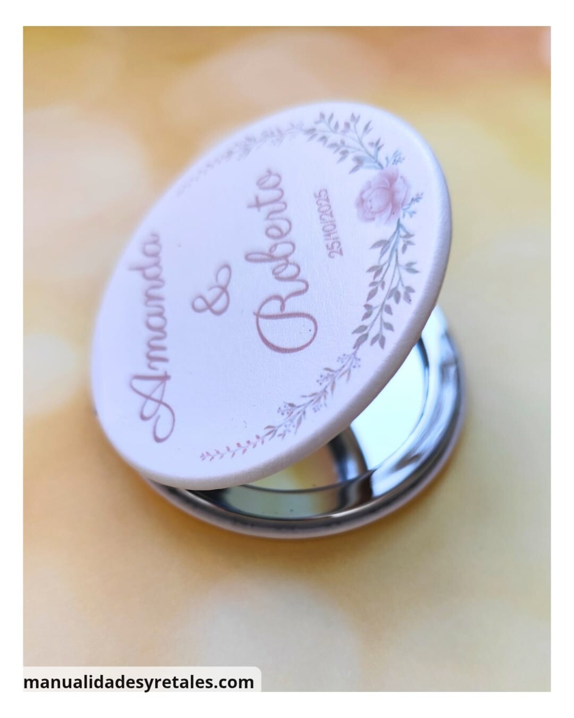 Espejo de bolsillo personalizado - 4