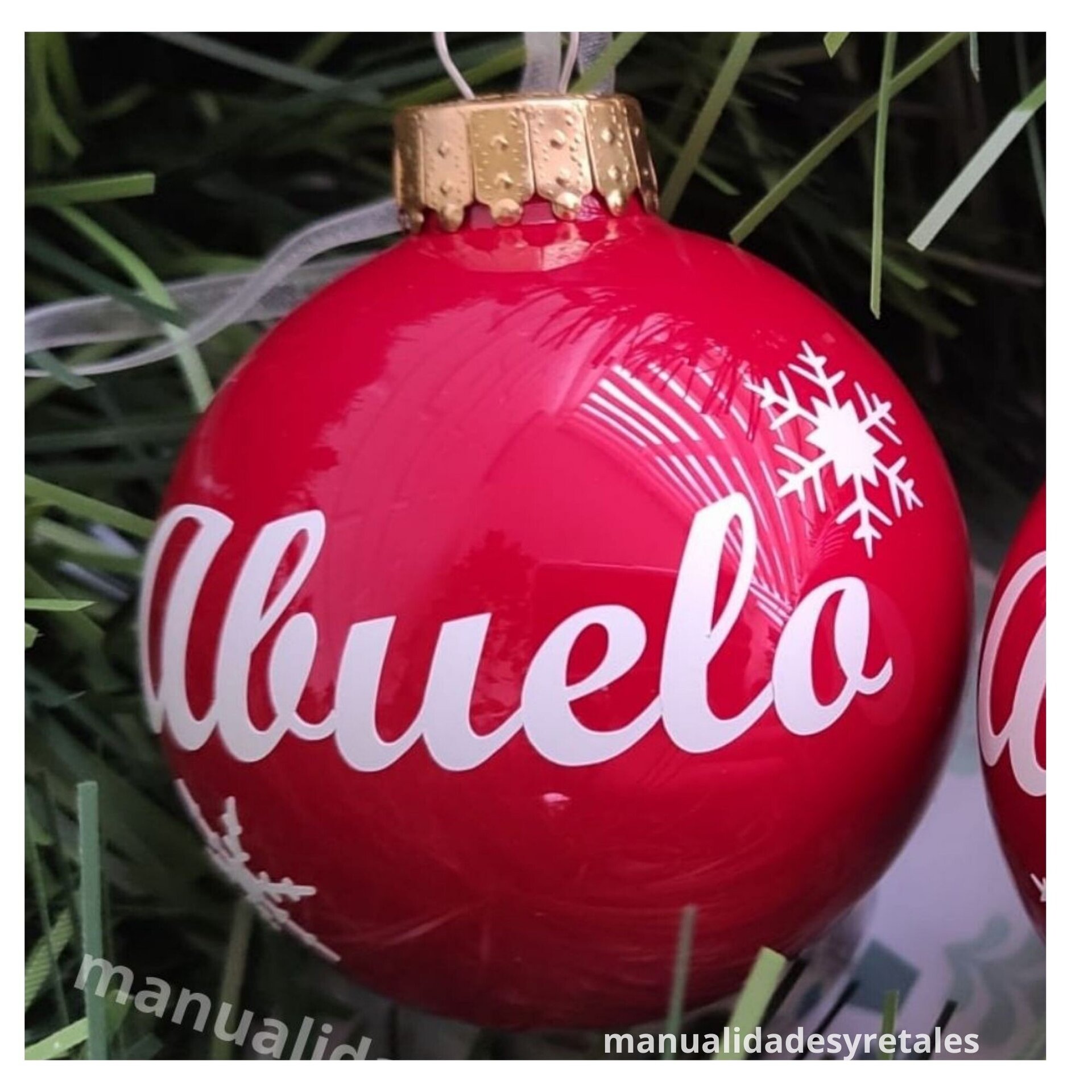 Bolas de Navidad abuelos - 3