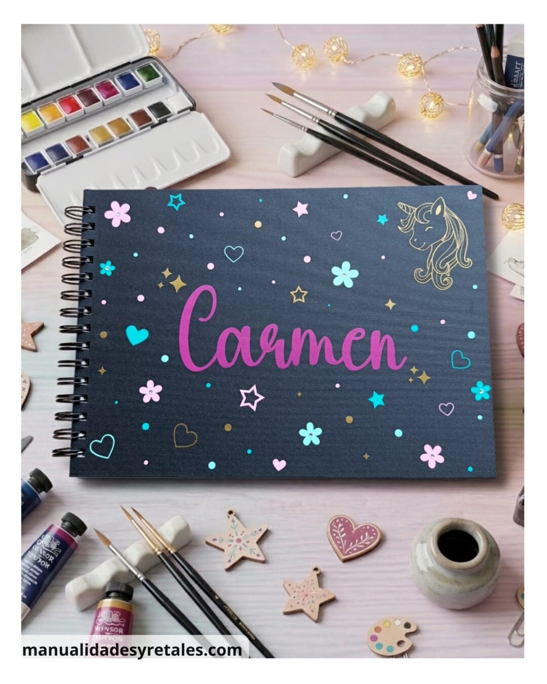 Bloc de dibujo con portada personalizada - 1